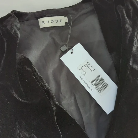 RHODE Black Mini Dress - Picture 4 of 5